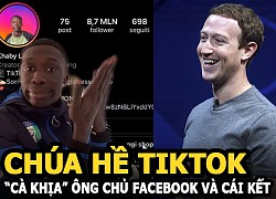 Chúa hề Tiktok &#8220;cà khịa&#8221; ông chủ Facebook, netizen lo lắng anh da đen &#8220;bay màu&#8221; và cái kết