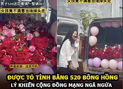 Cô gái &#8220;tâm bất biến giữa đời vạn biến&#8221;, được tỏ tình bằng 520 hoa hồng, lý do khiến CĐM ngã ngửa