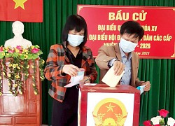 Nô nức ngày bầu cử ở miền Trung