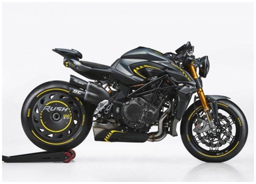 Siêu mô tô MV Agusta Rush 1000 2021 đậm chất xe đua