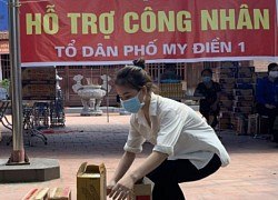 "Siêu thị 0 đồng" ấm lòng công nhân ở tâm dịch Bắc Giang