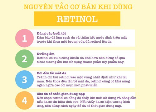 5 điều cần ghi nhớ trước khi thoa retinol lên da