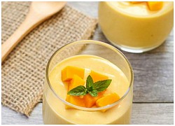 Cách làm bánh Pudding xoài tráng miệng chuẩn vị Hồng Kông