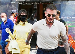 David Beckham và vợ lại công khai tình tứ bên nhau sau khi rời khách sạn