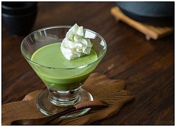 Hướng dẫn làm thạch pudding trà xanh thanh mát