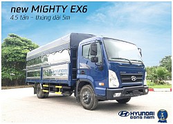 Hyundai Đông Nam phân phối xe tải Mighty EX6 bản cao cấp