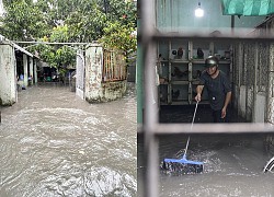 Kinh hoàng con hẻm giữa Sài Gòn, cứ mưa là nước chảy vào nhà như thác lũ