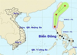 Bão Choi-Wan giật cấp 10 đi vào Biển Đông, trở thành cơn bão số 1 năm 2021