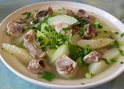 Cách làm canh bí đao sườn non thanh mát sườn mềm ngon cho cả gia đình