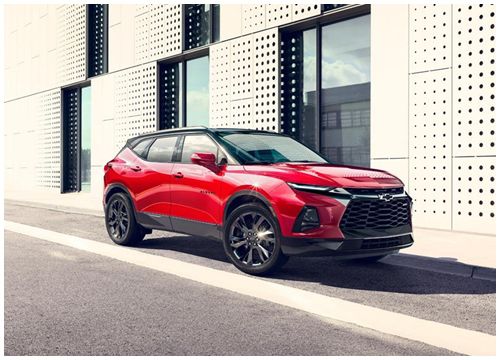 Chevrolet Blazer 2022 lộ diện với nhiều cải tiến