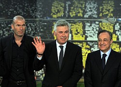 Chủ tịch Perez gọi HLV Ancelotti về thay Zidane