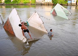 Đồng bằng Sông Cửu Long: Sạt lở tiếp tục diễn biến phức tạp