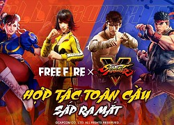 Hai "huyền thoại" Ryu và Chun-Li của Street Fighter xuất hiện trong Free Fire