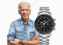 Joe Biden là tổng thống Mỹ đầu tiên đeo đồng hồ Omega Speedmaster