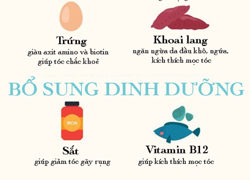 11 việc nên làm giúp tóc mọc nhanh