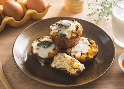 Cách làm muffin trứng nhanh chóng, đơn giản cho buổi sáng đầy năng lượng