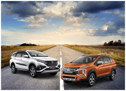 Hơn 600 triệu đồng, chọn mua Mitsubishi Xpander hay Toyota Rush?