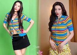 Joy và Sunmi đụng hàng: Nhìn visual cứ "hao hao" nhau, cơ bụng "ngon cơm" của nữ idol chiếm ưu thế