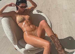 Kendall Jenner, Dua Lipa diện mốt phối bikini với boots