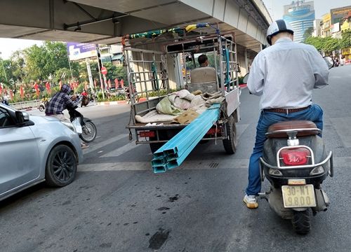 Mất an toàn từ xe ba bánh tự chế