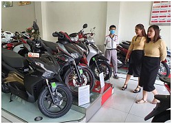 Tạm dừng đăng kí biển số, xe máy Honda giảm sâu hút khách mua online