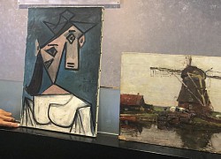 Tranh quý của Picasso bị vùi trong hẻm núi