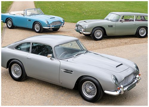 Ba chiếc Aston Martin DB5 đời cổ có giá 5,6 triệu USD