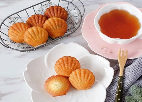 Cách làm bánh con sò (madeleine) mềm xốp, thơm ngon tại nhà