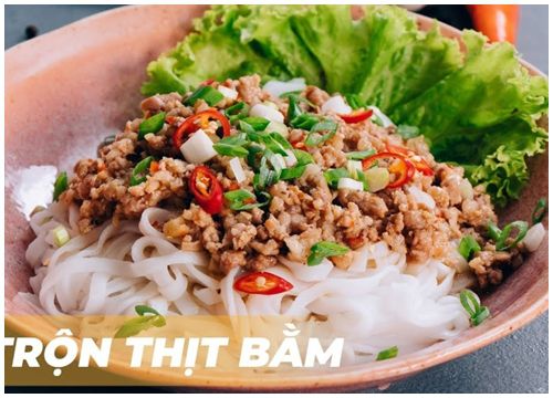 Cách làm phở trộn thịt băm thơm ngon hấp dẫn, đổi vị cho gia đình