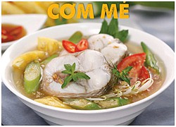 Canh chua cơm mẻ