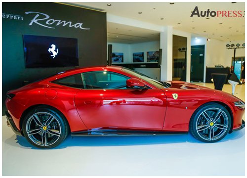 Chi tiết siêu xe Ferrari Roma vừa ra mắt tại Việt Nam