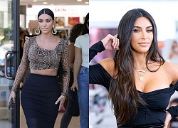 Kim Kardashian kín đáo đi ăn tối cùng mẹ và em gái