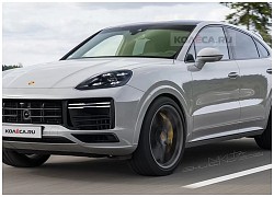 Phác thảo thiết kế của Porsche Cayenne Coupe đời 2022