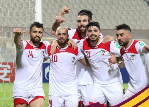 Tuyển Syria bỏ xa Trung Quốc 8 điểm tại vòng loại World Cup