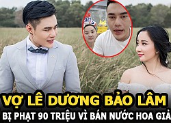 Vợ Lê Dương Bảo Lâm bị phạt 90 triệu vì bán nước hoa giả, nam danh hài có động thái gây chú ý