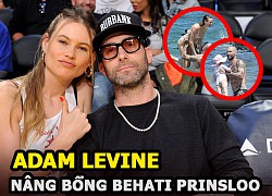 Adam Levine và bà xã thiên thần nội y Behati Prinsloo phát &#8220;cẩu lương&#8221; siêu ngọt trên biển