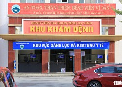 Bệnh viện Đa khoa Hà Tĩnh hoạt động trở lại sau ca nhiễm COVID-19