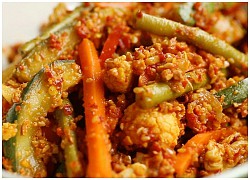 Cách làm salad rau củ muối chua ngọt - Achar Salad thanh mát thơm ngon