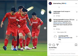 CĐV Indonesia bình luận khiếm nhã trên instagram Văn Hậu