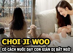 Choi Ji Woo &#8211; Nữ hoàng Kbiz giàu nứt đố đổ vách có cách nuôi dạy con giản dị bất ngờ