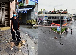 Cuộc sống trong khu cách ly Gò Vấp, cô bán hàng quàng 2 khẩu trang