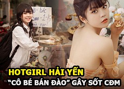 Hotgirl Hải Yến hóa thành &#8220;cô bé bán đào&#8221; gây sốt cộng đồng mạng