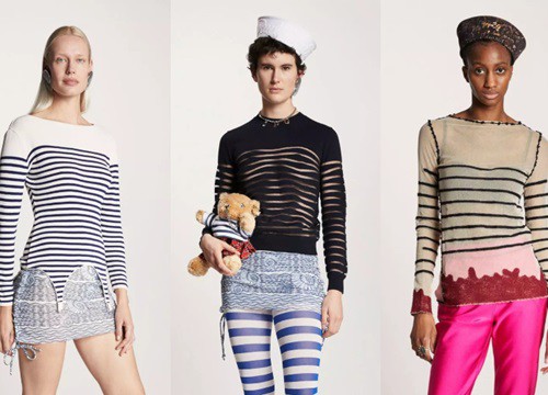 Jean Paul Gaultier làm mới dấu ấn thủy quân của nhà sáng lập trong BST ready-to-wear "les marins"