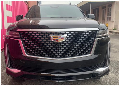 'Khủng long Mỹ' Cadillac Escalade ESV 2021 đầu tiên về Việt Nam