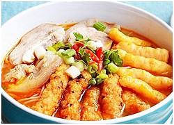 Lạ mắt bún suông Trà Vinh