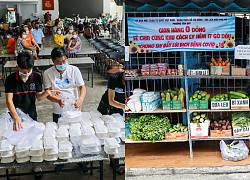 Người Sài Gòn phát cơm, mở &#8216;gian hàng 0 đồng&#8217;