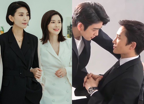 Bà xã Lee Bo Young "bách hợp trá hình" trong Mine, Ji Sung tung ảnh hậu trường tình tứ với nam thần GOT7 "dằn mặt" hay gì?