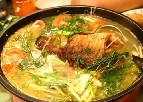 Canh riêu cá chép thơm ngon đậm đà không bị tanh