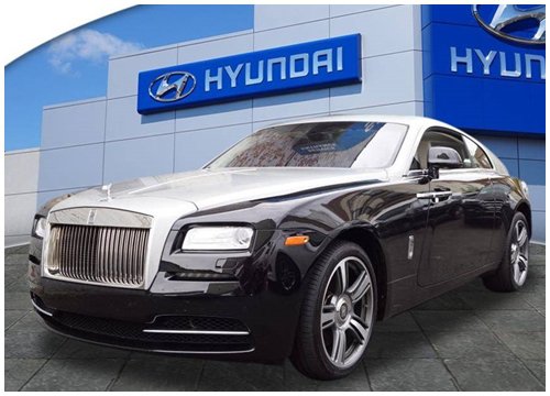 Đại lý Hyundai rao bán xe sang Rolls-Royce Wraith