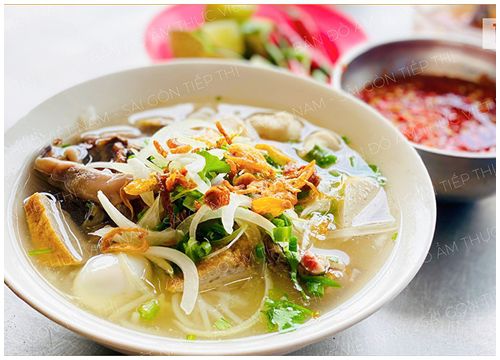 Đắm say vị biển với bánh canh lòng cá